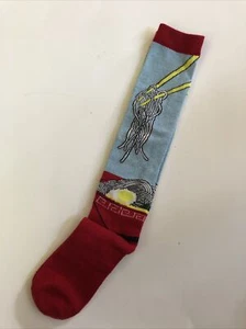 Ramen Fideos Bibimbap Palillos Comida Sopa Hasta la Rodilla Calcetines 4-10 Corea Japón - Imagen 1 de 6