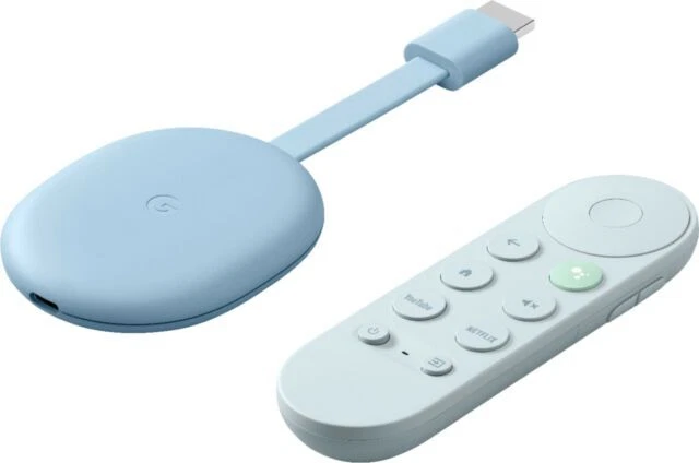 Google Chromecast with Google TV 4К Media Streamer with Google Assistant - Sky