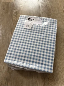 1000x Greaseproof Paper Sheets Gingham Blue Print 25x20cm Grease Resistant VATin - Picture 1 of 4