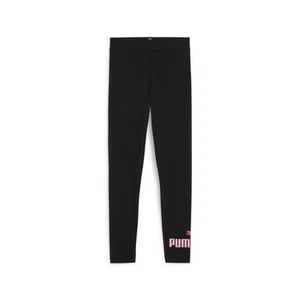 PUMA Essentials Logo Leggings Youth Girls Size S Athletic Casual 67113374 - Picture 1 of 2