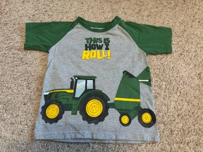 Boys size 4T/4B/4N John Deere short sleeve T-shirt - Image 1 of 3