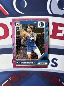 🏀 2024-25 Donruss Optic P.J. Washington JR. #74 Pink Glitter Prizm /275 - Bild 1 von 2