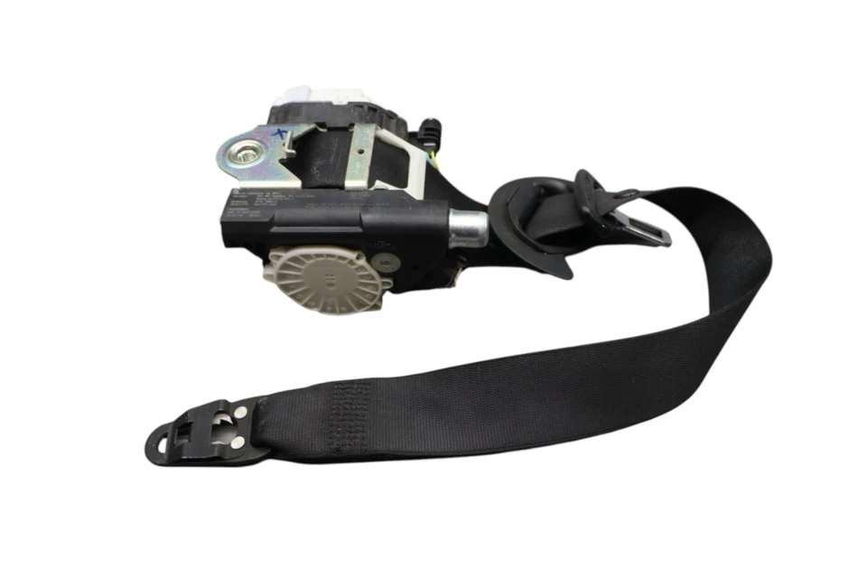 Cinturón de seguridad delantero izquierdo Porsche Panamera 10-16 retractor negro OEM Foto 1 de 4
