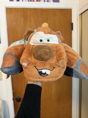 Disney Pixar Cars Tow Mater Almohada Mascota 19"x17" Foto 1 de 4