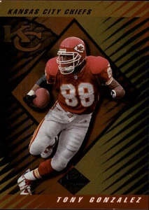2000 Leaf Limited #130 Tony Gonzalez/3000 - FB - Picture 1 of 2