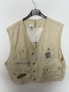 Essenza Herren Vintage Weste Beige Gr.M 90s Retro - Bild 1 von 3