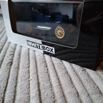 Caja Blanca WB145 Ford T Runabout - Azul/Negro -1/43 - Como Nueva En Caja Foto 1 de 4