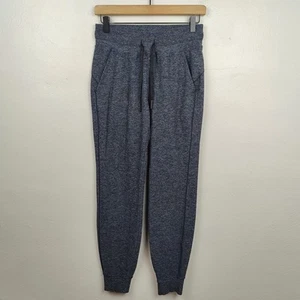 Lululemon Ready To Rulu Pant Womens 4 29" Heathered Peri Purple Black Lounge - Picture 1 of 7
