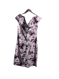 (Iris Brand) Summer Dress Floral Pattern On Pink Size 1x - Picture 1 of 5