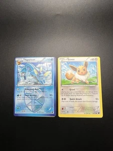 Vaporeon - Eevee - Plasma Freeze Error Card - Miscut - Error - Picture 1 of 8