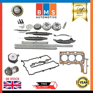 BMW 1.5 FITS B38 218 2017 TIMING CHAIN KIT & VVT HUB WITH ENGINE REBUILD KIT NEW - Picture 1 of 10