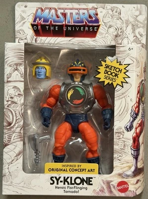 New Masters of the Universe Origins - Sketchbook Series Sy-Klone - 5.5" Figure - Image 1 of 2