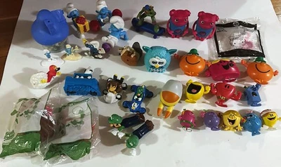 Vintage Happy Meal and other toys - Smurfs, Mario, Mr Men, Little Miss + more - image 1 of 4