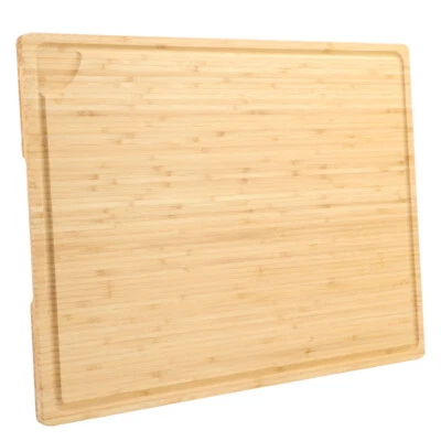 Bamboo Cutting Board, Extra Large, 24 Inch, Wooden Cutting Block, Sink Cutting Board - Image 1 of 4