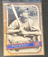 2005 Upper Deck Classics #7 BILLY HERMAN Chicago Cubs