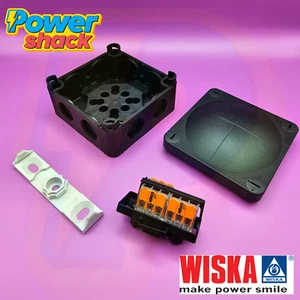 Caja de conexiones para exteriores Wiska Combi 308 IP66 + 3 conectores Wago 221-413 - Imagen 1 de 17
