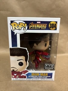 Funko Pop! Marvel Infinity War Exclusivo Iron Man Desenmascarado #304 Nuevo - Imagen 1 de 6