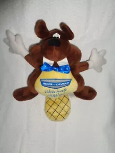 Beaver Chevrolet Car Dealer Advertising 6" Plush Stuffed Animal Dobbs Global WOW - Picture 1 of 7