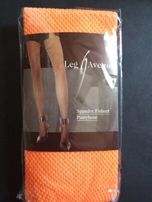 Pantimedias coloridas de red con pierna de spandex Avenue #9013 Foto 1 de 2