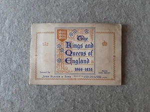 Players Cigarette Tobacco Cards Book Set 46 Kings & Queens of England 1066-1935 - Picture 1 of 18