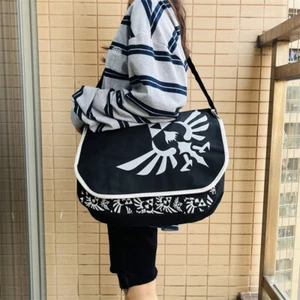 Legend Zelda Game Anime Messenger Bag Kids Schoool Shoulder Bags Tote - Picture 1 of 25