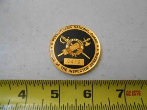 RARE NUMBERED INSPECTOR GENERAL PENNSYLVAINA NAT. GUARD CHALLENGE COIN MILITARY - Picture 1 of 4