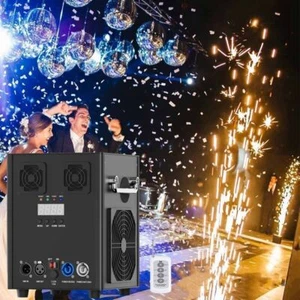 700W Cold Spark Machine DMX Wireless Remote Control Stage Firework DJ Machine - Picture 1 of 16