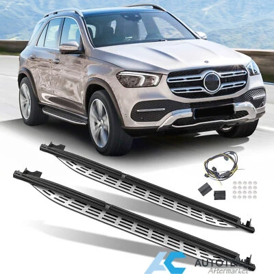 For 2019- Mercedes Benz GLE SUV W167 Illuminated LED Running Boards Side Step - Изображение 1 из 4