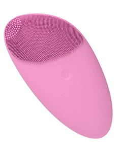 Battery Powered Sonic Massager Brush for Facial Cleansing (Pink Taffy) - Picture 1 of 7