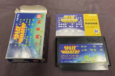 Space Invaders Famicom Japan Import Complete CIB w/ Box & Manual NES US Seller - Image 1 of 4