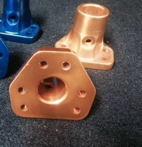 OTK Tony Kart Kosmic FA Kart Straight steering wheel mount Gold & Yellow - Picture 1 of 3