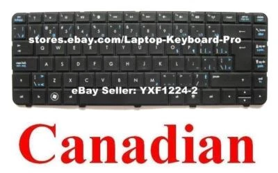 Keyboard for HP Pavilion G4 G6 G4-1000 G6-1000 Compaq Presario CQ43 CQ57 CQ58 CA - Image 1 of 2