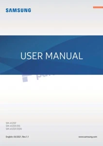 MANUEL D'INSTRUCTIONS IMPRIMÉ SAMSUNG A12 (A125F) GUIDE DE L'UTILISATEUR 99 PAGES - Photo 1/1