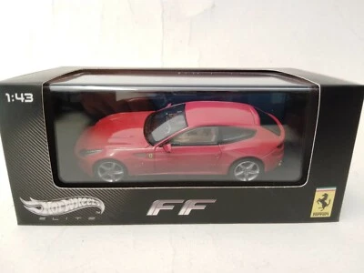 Hot Wheels Elite Ferrari FF rossa red 1/43 W1187 - Immagine 1 di 2