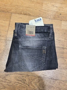 Jeans Mustang grigio Jules 3511 vestibilità ampia vita alta prezzo consigliato: 89,95 € - Foto 1 di 3