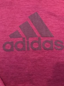 Adidas Youth Girls Purple Pullover Graphic Hoodie Sweatshirt Size L (14) - Picture 1 of 7