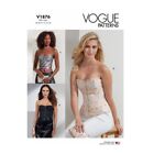 Vogue Sewing Pattern V1876 Misses' Close Fitting Interfaced Boned Lined Corsets