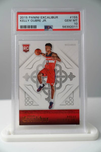 2015 Kelly Oubre Jr Excalibur Panini Card #155 Rookie RC PSA 10 GEM MINT