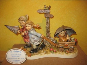 Goebel Hummel Figur  "Herbstzeit"  Autumn Time HUM 2200 Limität 1.000 Neu OVP - Bild 1 von 4