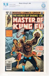 Master of Kung Fu #91 NEWSSTAND NM/MT 9.8 CBCS  (Marvel, 1980) White pages 🔥cgc - Picture 1 of 6