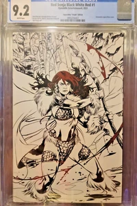 Red Sonja Black White Red Issue #1 Vergin Variant CGC Graded 9.2 Comic Book - Picture 1 of 9