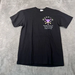 One Piece Straw Hat Crew Unisex T-Shirt Black Anime Manga Graphic M NEW - Picture 1 of 10