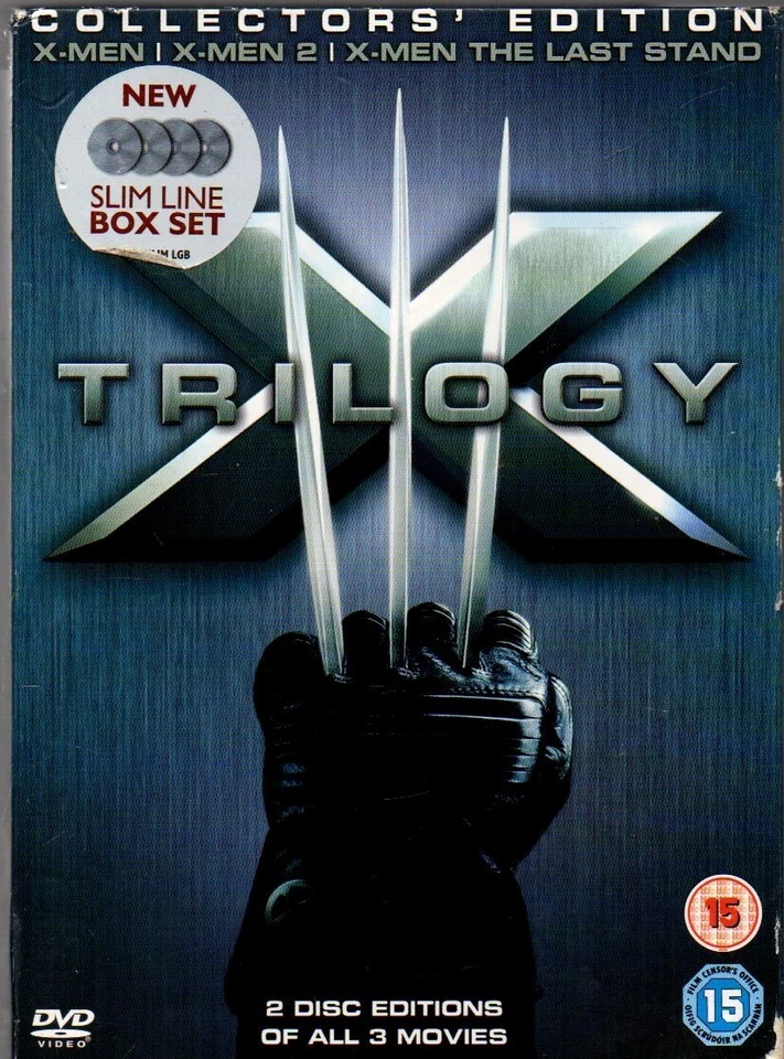 X Trilogy: X-Men 1, 2 & 3 (6 disc DVD Set Collector's Edition) - Image 1 of 1