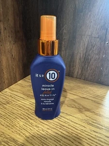 Acondicionador It's a 10 Haircare Miracle Leave-In Plus queratina 4 oz - Imagen 1 de 4