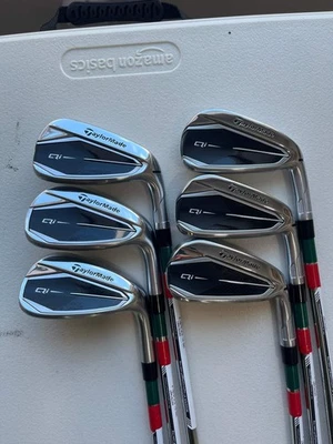 Taylormade Qi Iron Set 5-PW KBS Max MT 85 Regular Flex Standard NICE - Image 1 of 4