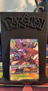 One Piece Charlotte Cracker OP03-108 Alt Art The Best English Nm (B) - Picture 1 of 2