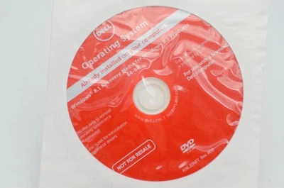 Dell Operating System Windows 8.1 Recovery Media 64 Bit DVD Sealed Genuine RGH4G - Image 1 of 4