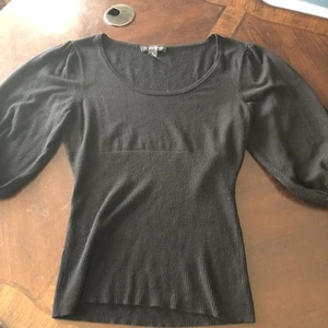 inc international concepts Black 3/4 Sleeve Sweater Medium - Picture 1 of 3