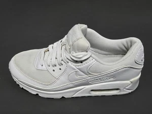 NUR LINKER SCHUH Nike Air Max 90 Größe 8 Triple White Athetic DH8010-100 Damenschuh - Bild 1 von 21