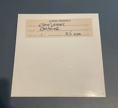 Виниловая пластинка Eddie Vedder Earthling LP Fresh Pressed Ten Club Pearl Jam - Изображение 1 из 2